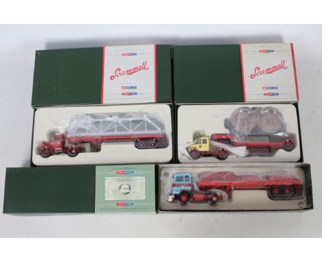 Corgi Premium - Three boxed Limited Edition Corgi Premium diecast model commercial vehicles from various Corgi ranges. Lot in