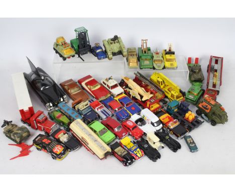 Corgi - Matchbox - 30 plus car and truck models including Adventure 2000 Crusader # K-2003,  Toyota 2000GT # TY05202, Peterbi