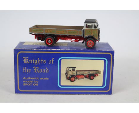 Spot-On Toys &amp; Models Limited - A boxed 1:48 scale 'Knights of The Road' Series ERF Dropside Diesel Wagon by Spot-On Toys