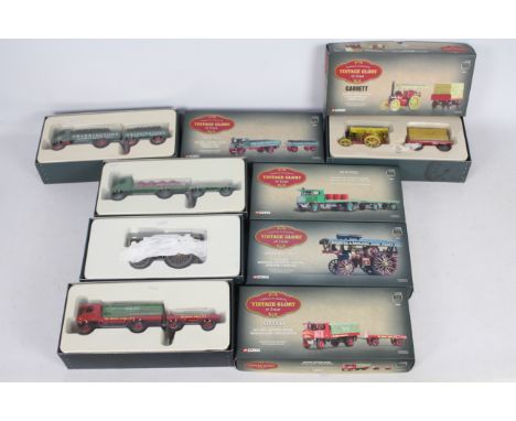 Corgi Vintage Glory - Five boxed Limited Edition diecast steam vehicles from Corgi's 'Vintage Glory of Steam Range'. Lot incl