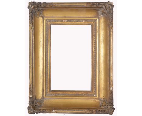 American 1850's Hudson River School Retail Gallery Price: $ 22,000 Rabbet Size: 4.5 x 7 in. Sight Size: 3.75 x 6 1/8 in. Over