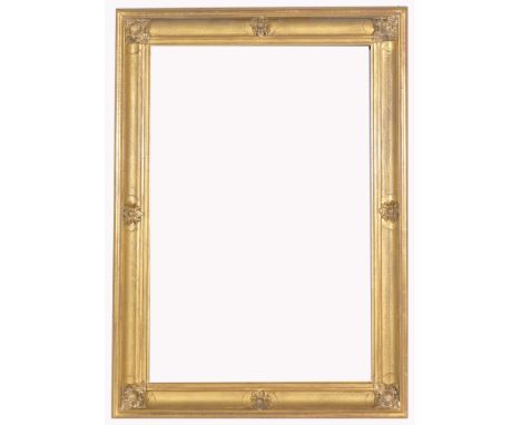 American 1850's Gilt/Wood Frame Retail Gallery Price: $ 54,600 Rabbet Size: 18.25 x 12.25 in. Sight Size: 17 2/3 x 11 5/8 in.