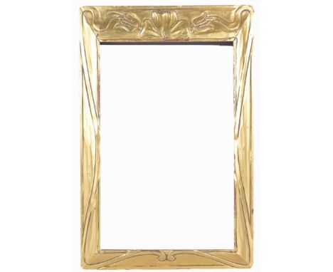 American 1910 Art Nouveau Gilt/Wood Frame Retail Gallery Price: $ 36,400 Rabbet Size: 15 x 10 in. Sight Size: 14.5 x 9 1/5 in