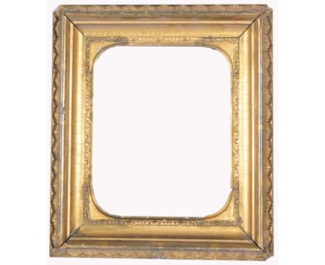 American 1860's Hudson River School Retail Gallery Price: $ 32,500 Rabbet Size: 10 x 8 1/8 in. Sight Size: 9 5/8 x 7.5 in. Ov