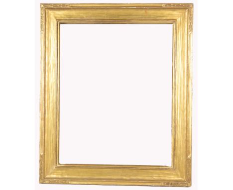 American 1910's Arts & Crafts Gilt/Wood Frame. Retail Gallery Price: $ 59,800 Rabbet Size: 20.25 x 16.5 in. Sight Size: 19 x 