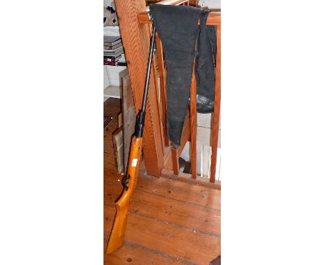 A .22 Air Rifle with case (Please note this cannot be sent by post)