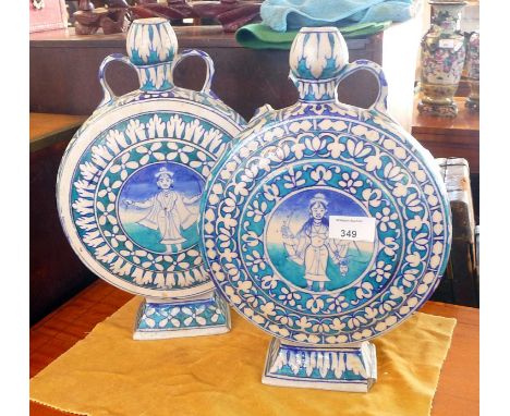 Pair of Persian Moonflask vases (AF)