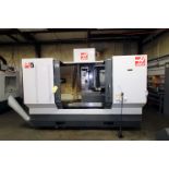 4-AXIS HORIZONTAL MACHINING CENTER, HAAS MDL. ES5-4AX, new 10/2011, 20” x 52” fixed table w/12”