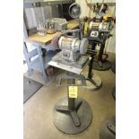 PEDESTAL BENCH GRINDER, CRAFTSMAN 6", 1/2 HP motor