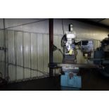 CNC BED TYPE VERTICAL TURRET MILL, TRAK MDL. DPM, Trak Mdl. AGE3 CNC control, Microdrop mist coolant