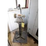 PEDESTAL BENCH GRINDER, CRAFTSMAN 6", 1/6 HP motor, set-up for polishing