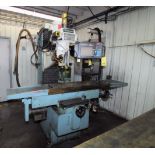 CNC BED TYPE VERTICAL TURRET MILL, TRAK MDL. DPM5, 10” x 50” table, No. 40 NST spdl., 5 HP