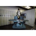 CNC BED TYPE VERTICAL TURRET MILL, TRAK MDL. DPMSX5P, Prototrak SMX CNC control, 50” x 12” table,