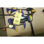 LOT OF QUICK GRIP CLAMPS