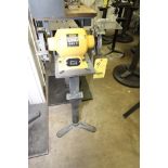 PEDESTAL BENCH GRINDER, WISDOM 6"