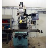 CNC BED TYPE VERTICAL TURRET MILL, TRAK MDL. DPM, Trak Mdl. AGE3 CNC control, Microdrop mist coolant