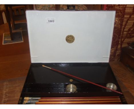 WINSOR & NEWTON VINTAGE ARTISTS BOX APPROX 13 X 9 INCHES