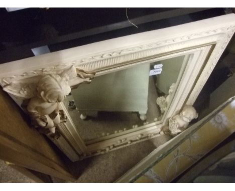 CHERUB WALL MIRROR 