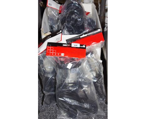 A heavy duty rubberized inspection lamp, others conforming all sealed (10) 
