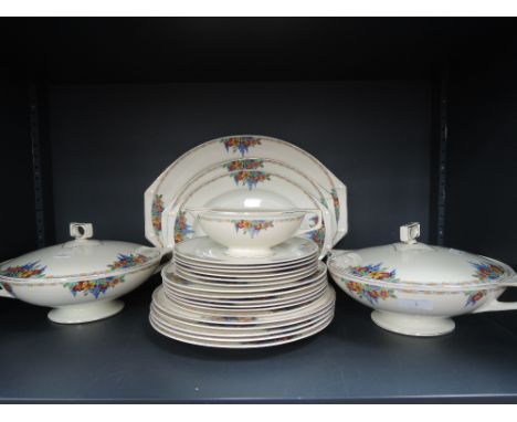 A J&G Meakin 'The Grantham' dinner service 23 pieces