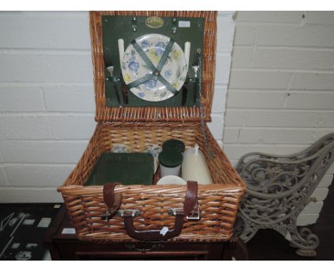 An Optima picnic hamper