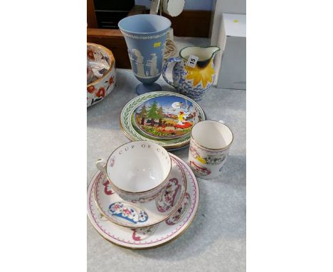 Assorted china, Royal Worcester, Wedgwood etc.