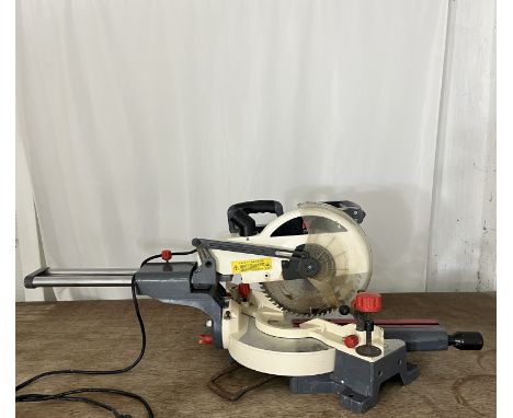 An Axminster Tools AWSMS102 250MM Slide Mitre Saw (Untested) 