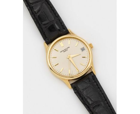   Patek Philippe-Herrenarmbanduhr "Calatrava"  Patek Philippe-Herrenarmbanduhr "Calatrava"    Patek Philippe-Herrenarmbanduhr