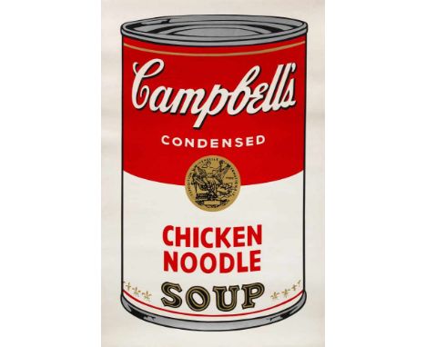   Andy Warhol  Andy Warhol    Andy Warhol    (1928 Pittsburgh - 1987 New York)   "Chicken Noodle Soup" aus dem "Campbell's So