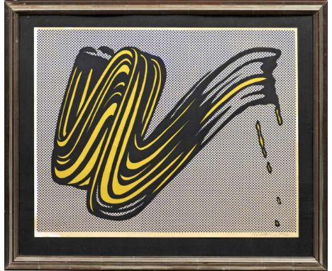   Roy Lichtenstein  Roy Lichtenstein    Roy Lichtenstein   (1923 New York - 1997 ebenda)   "Brushstroke". Originaltitel   Far