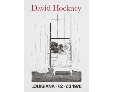   David Hockney  David Hockney    David Hockney    (Geb. 1937 Bradford/Yorkshire. Seit 2019 ansässig in der Normandie)   Plak