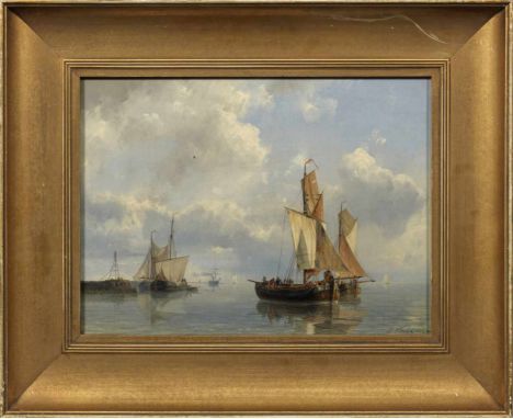   Hermanus I Koekkoek  Hermanus I Koekkoek    Hermanus I Koekkoek    (1815 Middelburg - 1882 Haarlem)   Marinestück mit anker