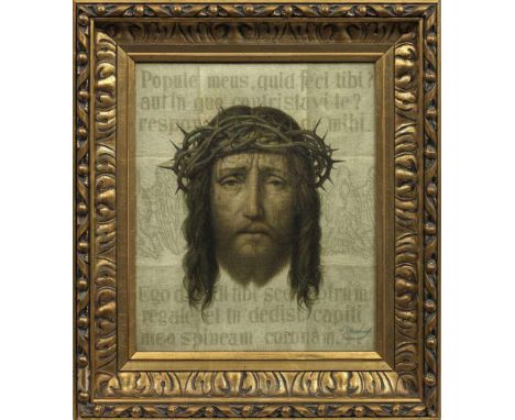   Franz Ittenbach  Franz Ittenbach    Franz Ittenbach    (1813 Königswinter - 1879 Düsseldorf) nach   Bildnis Christi mit Dor
