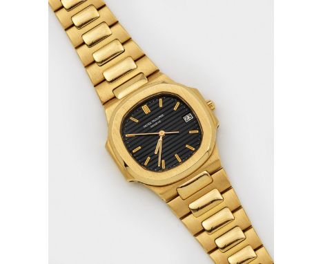   Patek Philippe-Herrenarmbanduhr "Nautilus"  Patek Philippe-Herrenarmbanduhr "Nautilus"    Patek Philippe-Herrenarmbanduhr "