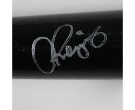 Adirondack Pro black, Big Stick Professional Model bat, Limited Edition 15 of 150. Autographed in silver pen. Certificate of 