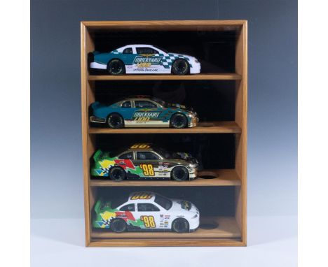 Die-cast metal with plastic parts, 1:24 scale replicas: Brickyard 400 green/white Pace Car, Brickyard 400 green/gold, Grand P