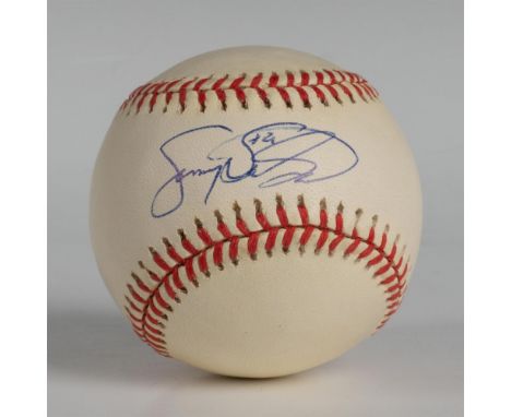 Official National League Baseball signed by Sammy Sosa. Certificate of Authenticity included from Stan Sports Memorabilia. Th