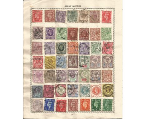 Worldwide used &amp; Mint Stamps from Great Britain, Southern Rhodesia, Nauru (some Mint), New Zealand (some Mint and oversta