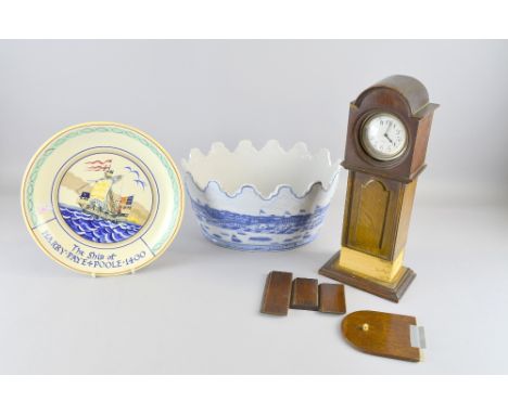 A Poole pottery 'Ship of the Harry Paye 1400' designed by Arthur Bradbury Mark No 29 for Compton & Woodhouse, a Pottery monte