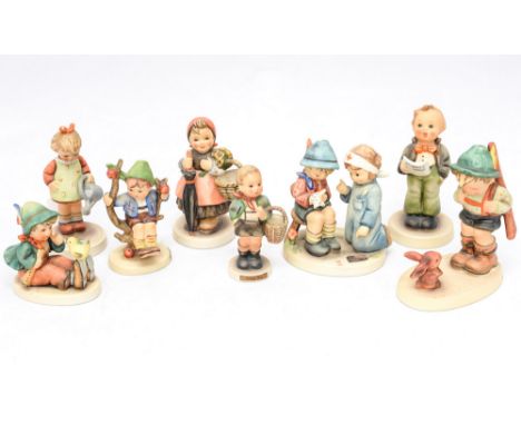 A collection of Goebel Hummel figures (8)