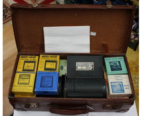 Walt Disney magic lantern in case