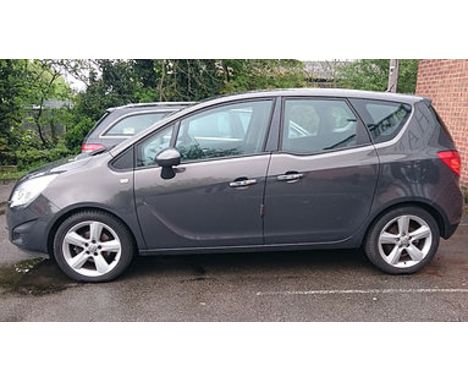 2013 Vauxhall Meriva 1.4i 16vTech Line, 1400cc, FH13 BDO, Metallic grey, 12,000 mileage 
First MOT not due till 27th June 201