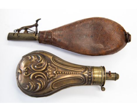A Powder flask and a shot flask (2)