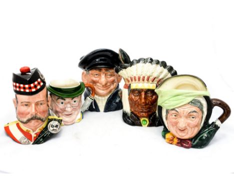 A Royal Doulton character whisky decanter, 'William Grant' (empty) limited edition of five thousand with Royal Doulton charac