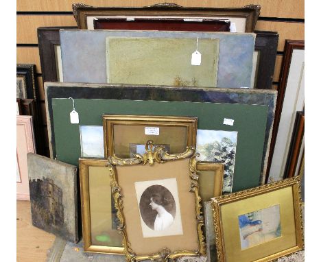 A collection of prints and oils (16)
