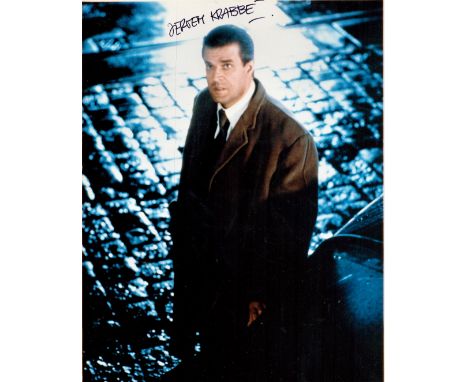 Jeroen Krabbe signed James Bond Living Daylights 10x8 colour photo. Jeroen Aart Krabbe ( born 5 December 1944) is a Dutch act