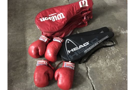 lonsdale vintage gloves