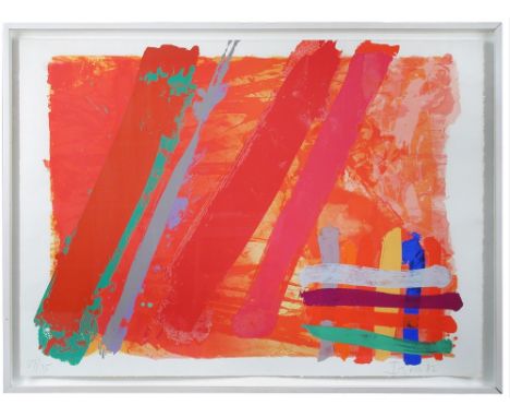 &sect; Albert Irvin, RA (British, b.1922) Composition signed lower right "Irvin" and numbered 67/75 lithograph 60 x 84cm (23 