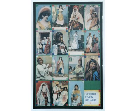 § Sir Peter Blake, RA (British, b.1932) Studio Tack-Board 2 signed lower right "Peter Blake" and numbered 178/350 lithograph 
