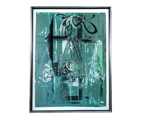 § John Piper, OM, CH (British, 1903-1992) Abbeville, St Wolfrun signed lower right "John Piper" in pencil and numbered 35/70 